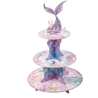 Expositor com cauda de sereia para doces
