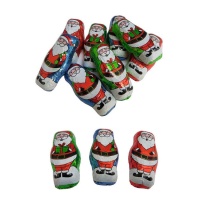 Pai Natal de Chocolate de Leite - 125 unidades