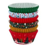 Forminhas de cupcake com padrão de Natal - Wilton - 150 unidades