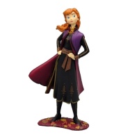 Estatueta Anna Frozen com suporte 9 cm