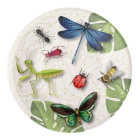 Pratos para insectos 18 cm - 8 unidades