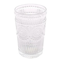 Copo de 400 ml cristal gravado transparente