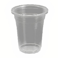 Copos de 100 ml de plástico transparente - 50 unidades