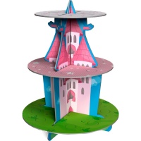Suporte para cupcake princesa