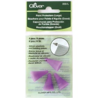 Protetor de pontas para agulhas tamanho L de 3,75 a 6,5 mm - Clover - 2 pares