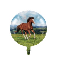 Balão Cavalo Redondo 45 cm - Creative Converting