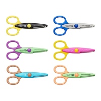 Tesoura 13 cm para crianças - Fiskars - 6 unid.