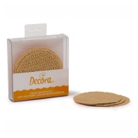 Discos antiderrapantes de 9 cm - Decora - 10 unid.