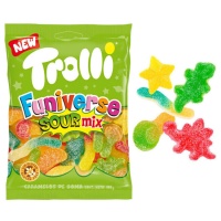 Saco de gomas sortidas - Trolli Funiverse Sour Mix - 1 kg