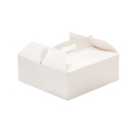 Caixa para bolo quadrada de 28,5 x 28,5 x 10 cm - Decora