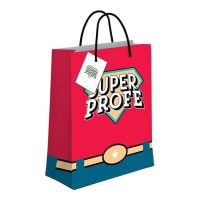 Saco de oferta Super Profe 23 x 18 x 10 cm - 1 unidade.