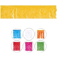 Grinalda com franjas de cor plástica - 25 m
