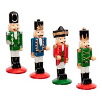 Figura decorativa do soldado de lata - 1 unidade