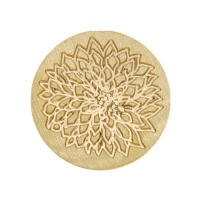 Selo de cera de latão Gazania 2,5 cm - Artemio