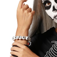 Pulseira de caveira pesadelo