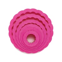 Cortadores circulares encaracolados - Decora - 6 unidades