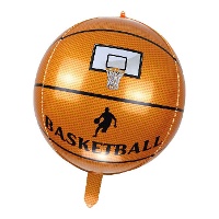Balão orbz de basquetebol de 63 cm