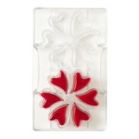 Molde de coração louco para chocolate - Decorar - 12 cavidades