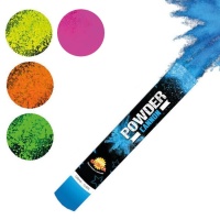 Canhão de confettis de pó Holi colorido de 30 cm - 1 peça