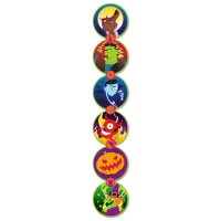 Pendente decorativo monstros de Halloween de 1,5 m