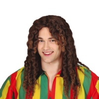 Peruca dreadlock castanha