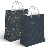 Saco de oferta azul-marinho Constellations 45 x 33 x 10 cm - 1 unid.