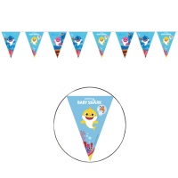 Bandeirolas de Baby Shark - 2,3 m