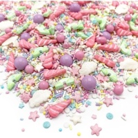 Mas primeiro os granulados, Unicórnios 90g - Happy Sprinkles