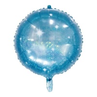 Balão redondo Galactic Aqua 61 cm - Festa Conver