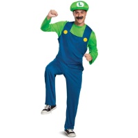 Disfarce de Luigi™ e Mario3 Pai e filho: Disfarces para Casal,mascarilhas e  fatos de carnaval - Vegaoo