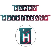 Grinalda Happy Birthday Tik Tok 2,1 m