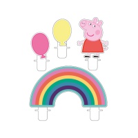 Velas Peppa Pig - 4 unidades