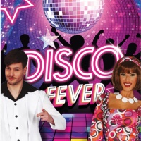 Mural decorativo Disco Fever 2,2 x 1,5 m