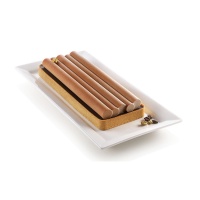 Kit de Silicone Tarte Bamboo 10,5 x 26,5 cm - Silikomart