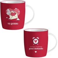 Chávena I love you sortida de 350 ml - 1 peça