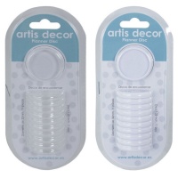 Anéis de disco de 3,2 cm - Artis decor - 11 pcs.