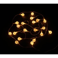 Grinalda de luzes com forma de bola de 2,30 m - 20 leds