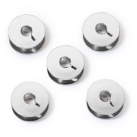 Haste de gancho rotativo prateado 2,12 x 9,2 cm - Prym - 5 peças