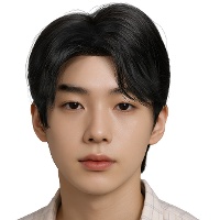 Peruca K-Pop rebelde escura para homem - DISPONÍVEL DEZEMBRO 2025