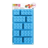 Forma de silicone para blocos 30 x 17,5 x 3,5 cm - Scrapcooking - 10 cavidades