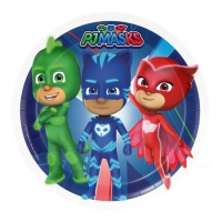 Pratos PJ Masks 23 cm - 8 unid.