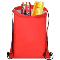 Mochila térmica lisa com cordões