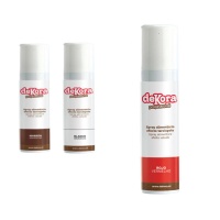 Spray de manteiga de cacau comestível com efeito aveludado 100 ml - Dekora
