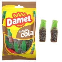 Garrafa de cola verde e branca sem glúten - Damel - 135 gr