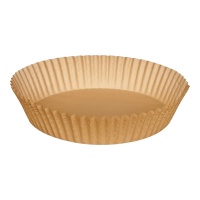 Moldes redondos de 20 cm para fritadeiras de 2,5 a 5 L - 20 unid.