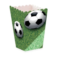 Caixa de futebol com bola alta - 12 peças.