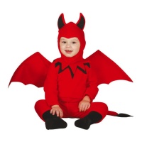 Disfarce de Diabo com asas para bebé