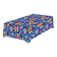 Toalha de mesa 90's forever 1,37 x 2,74 m