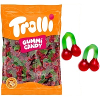 Gomas de cereja - Trolli - 1 kg