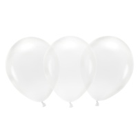 Balões de Látex 30 cm balões de látex biodegradáveis cristalinos - PartyDeco - 100 unidades